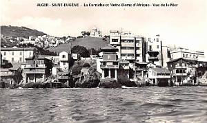 Alger - Saint-Eugene - Corniche vue de la mer